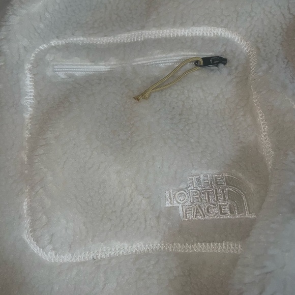 NWT The North Face Pullover 1/2 Zip Fleece Jacket in Gardenia White - Picture 5 of 9